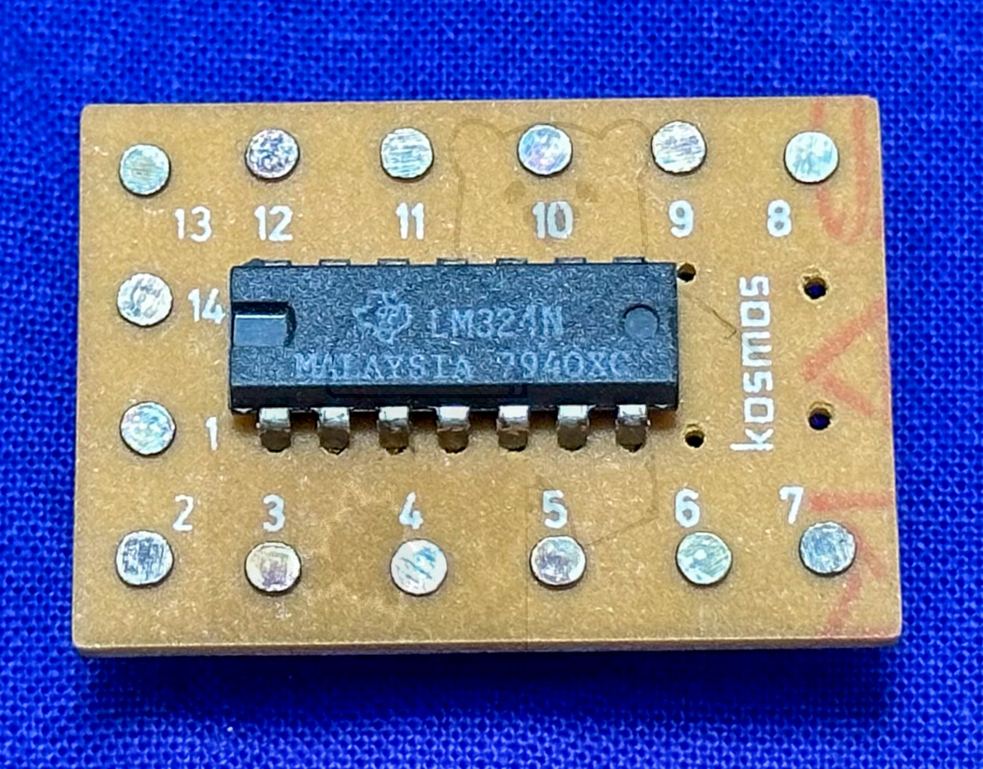 Kosmos Elektronik Labor E200 - Bauteile